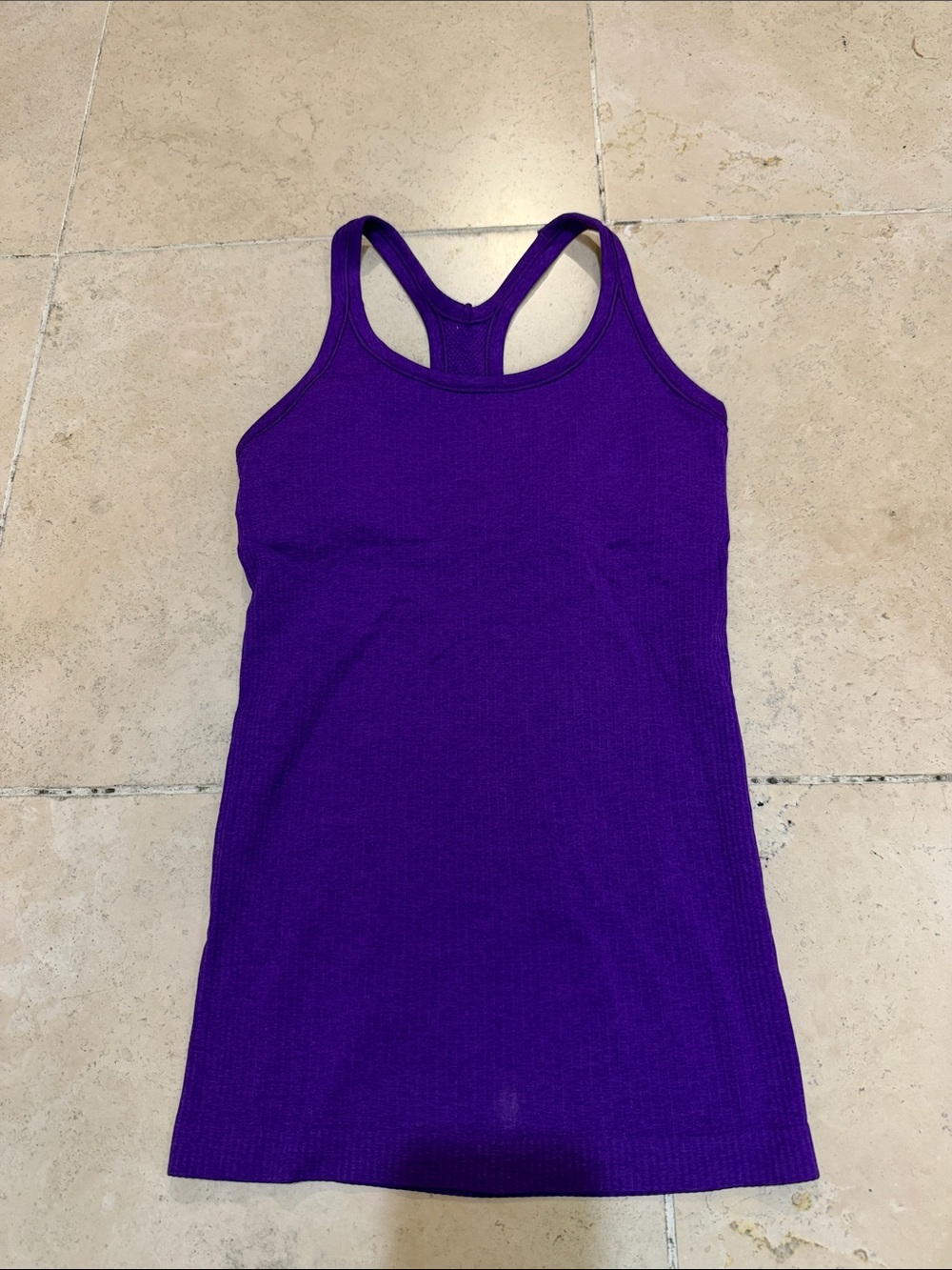 lululemon athletica Purple Racerback One-Piece Swim Tank